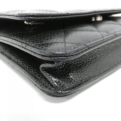 Chanel Timeless Classic Caviar Skin Chain Wallet