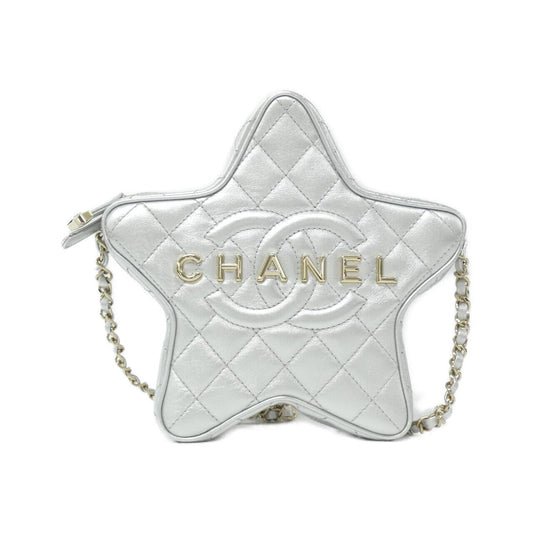 Chanel AS4579 Metallic Lambskin Shoulder Bag