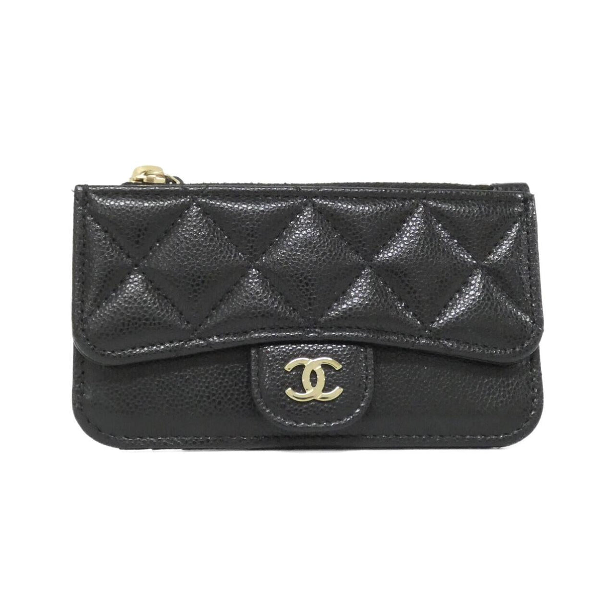 Chanel Timeless Classic Caviar Card Case