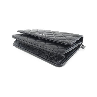 Chanel Timeless Classic Caviar Skin Wallet on Chain