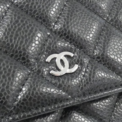 Chanel Timeless Classic Caviar Skin Wallet on Chain