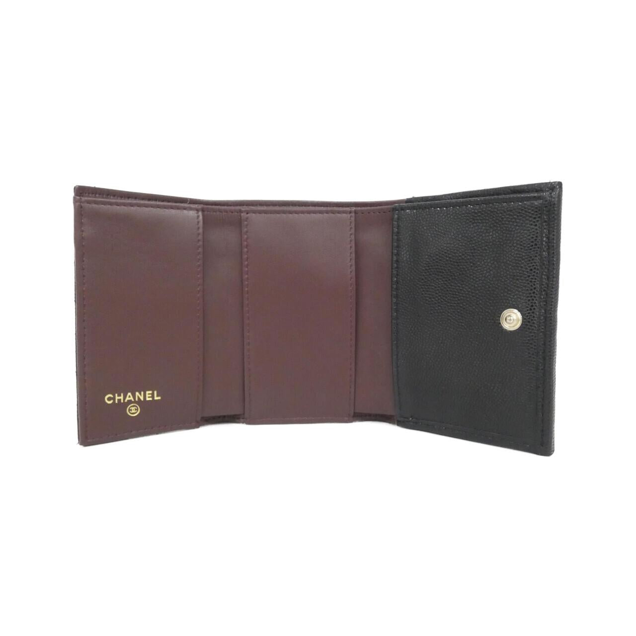 Chanel Timeless Classic Caviar Skin Wallet
