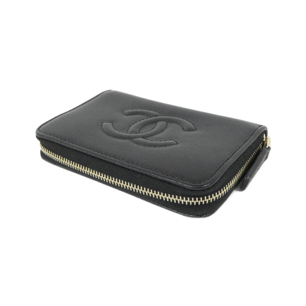 Chanel AP4658 Caviar Skin Coin Case