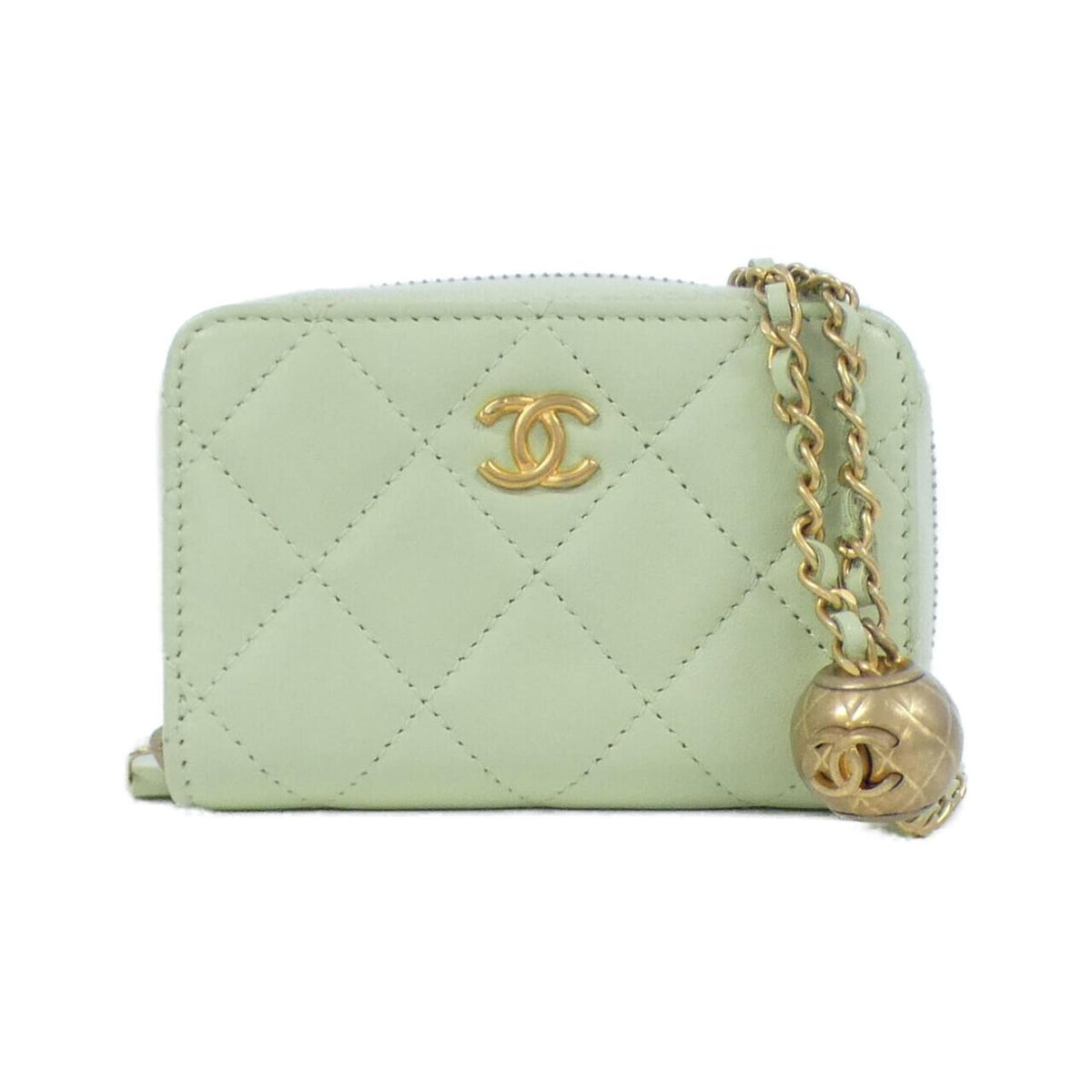 Chanel AP2462 Lambskin Coin Case