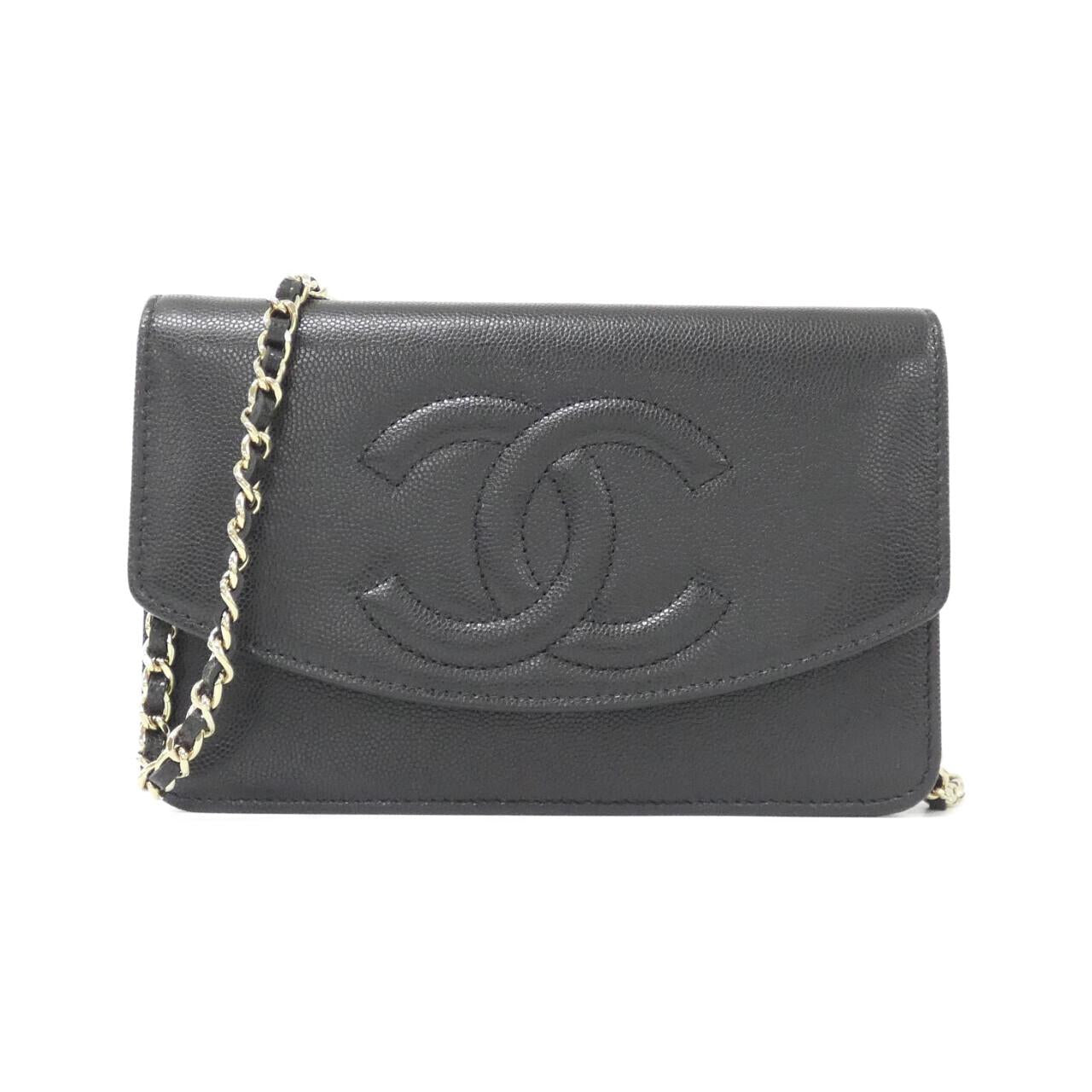 Chanel AP4653 Calfskin Chain Wallet