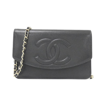 Chanel AP4653 Calfskin Chain Wallet