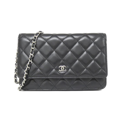 Chanel Timeless Classic Line Lambskin Chain Wallet