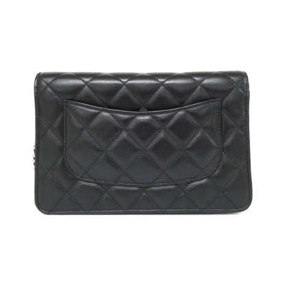 Chanel Timeless Classic Line Lambskin Chain Wallet