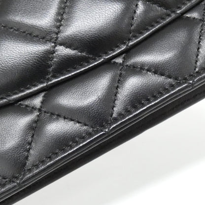 Chanel Timeless Classic Line Lambskin Chain Wallet