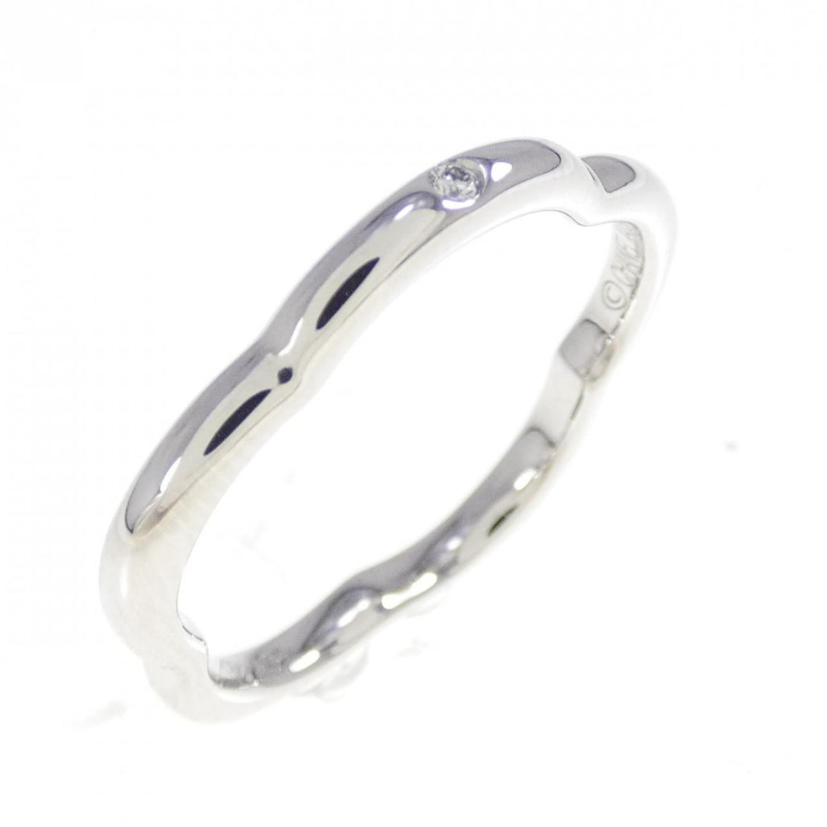 Chanel Camelia 750 White Gold Ring