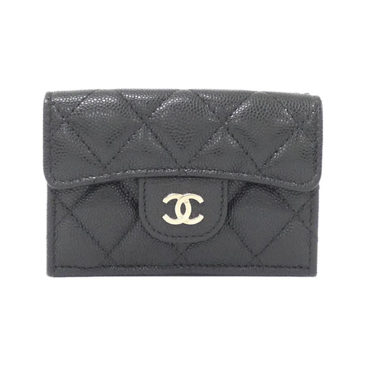 Chanel Timeless Classic Caviar Skin Wallet