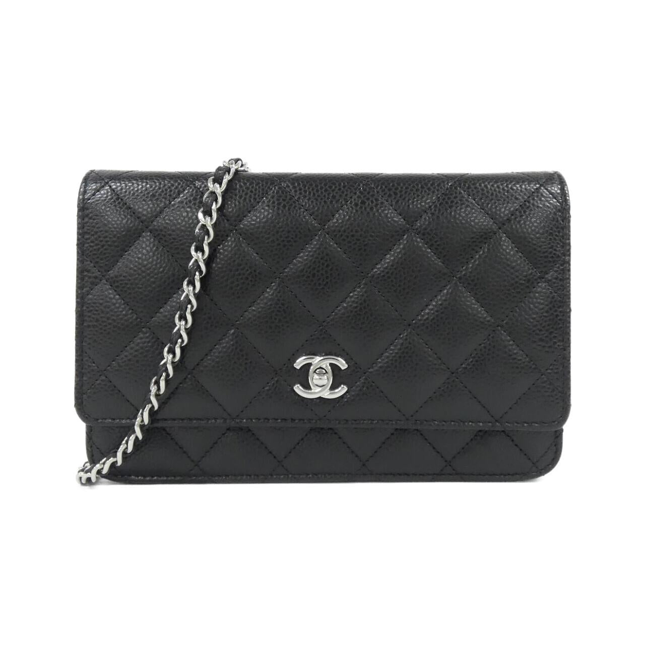 Chanel AP4241 Caviar Skin Wallet on Chain