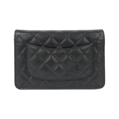Chanel AP4241 Caviar Skin Wallet on Chain