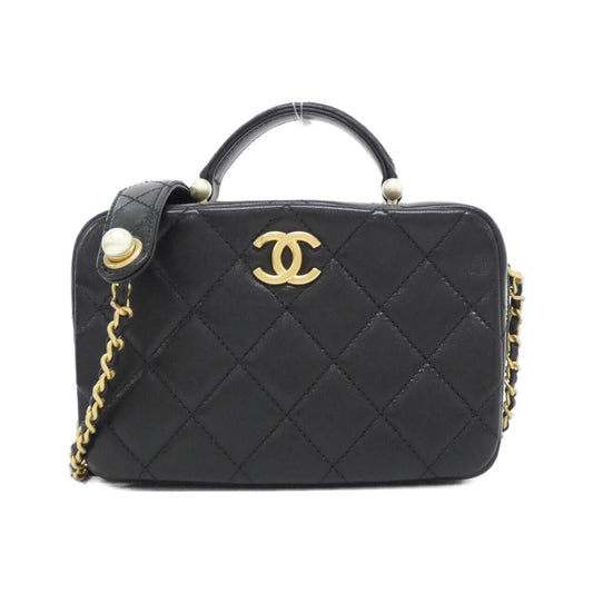Chanel AS5409 Lambskin Faux Pearl Bag