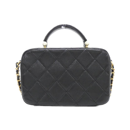 Chanel AS5409 Lambskin Faux Pearl Bag