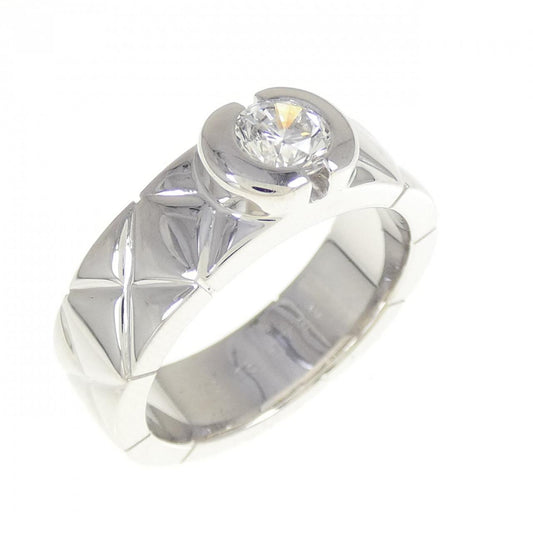 Chanel Matelassé 750 White Gold Diamond Ring