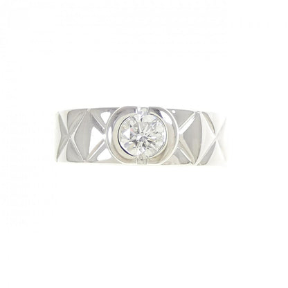 Chanel Matelassé 750 White Gold Diamond Ring