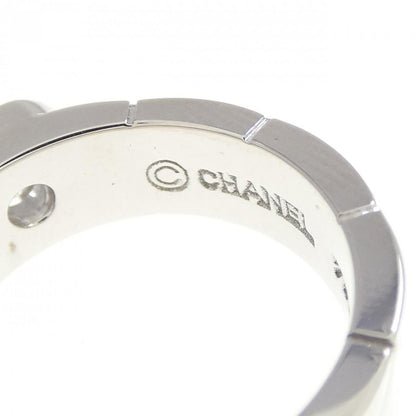 Chanel Matelassé 750 White Gold Diamond Ring