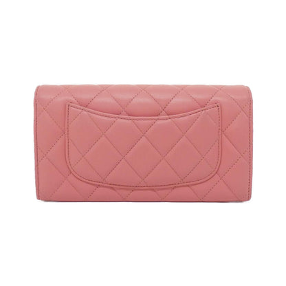 Chanel Timeless Classic Line Lambskin Long Wallet