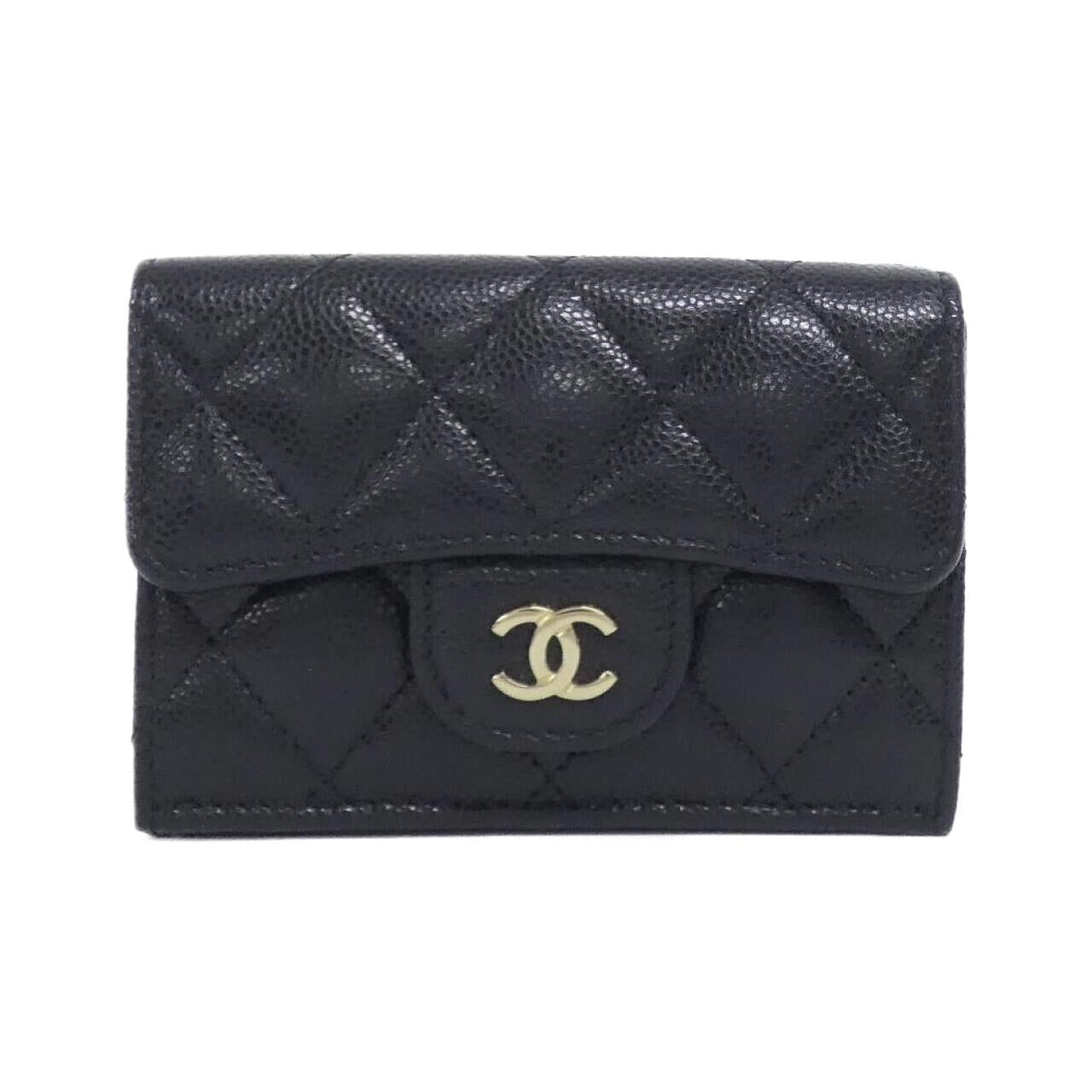 Chanel Timeless Classic Caviar Skin Wallet