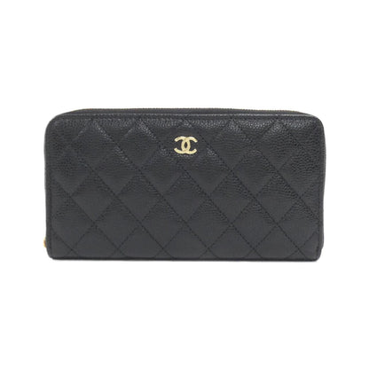 Chanel Timeless Classic Caviar Skin Long Wallet