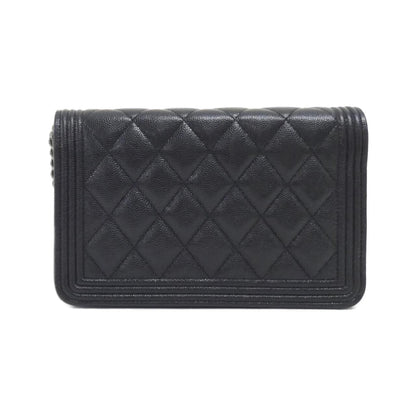 Chanel Boy Chanel AP1117 Caviar Skin Wallet