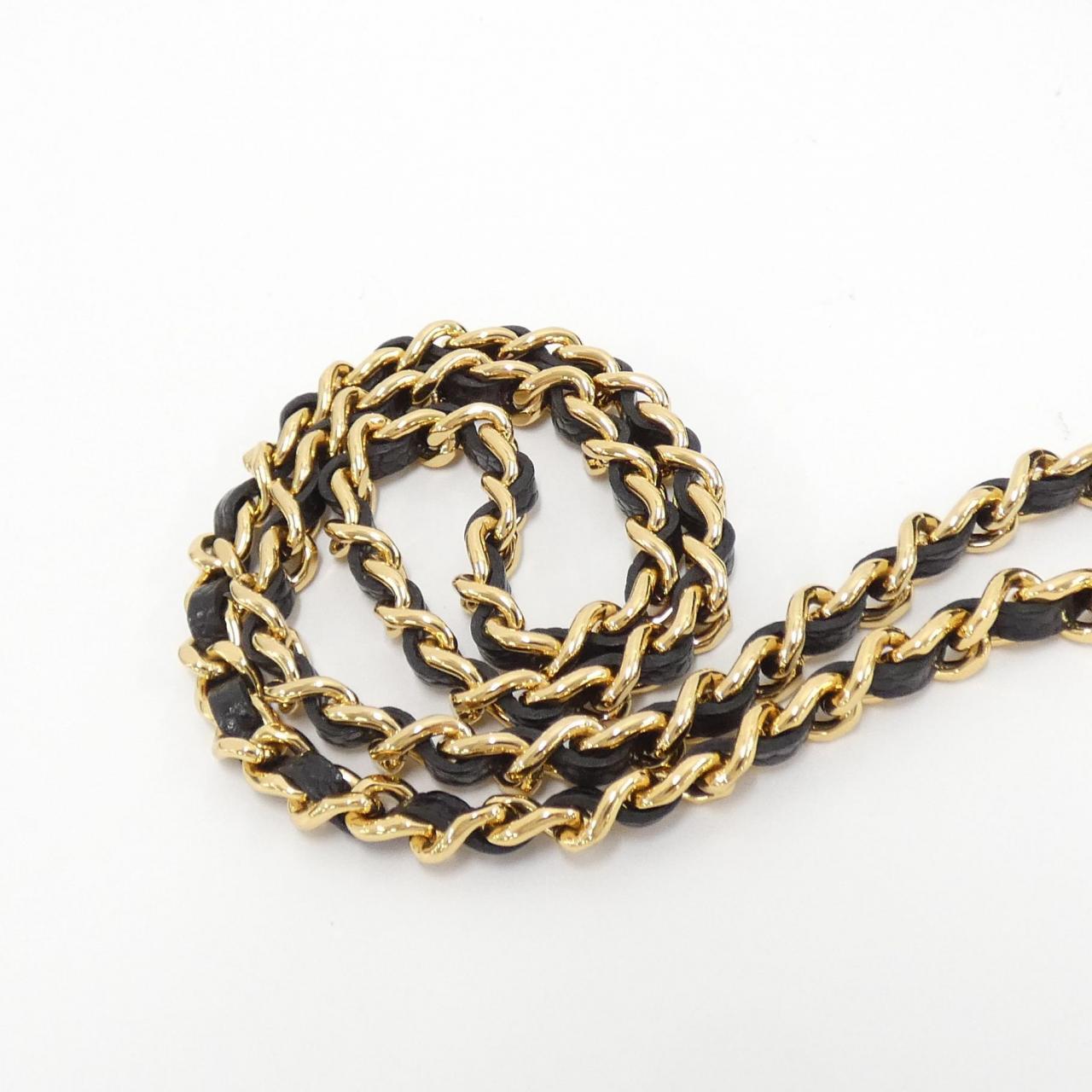 Chanel Timeless Classic Caviar Skin Chain Wallet