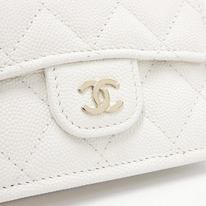 Chanel Timeless Classic Caviar Skin Wallet