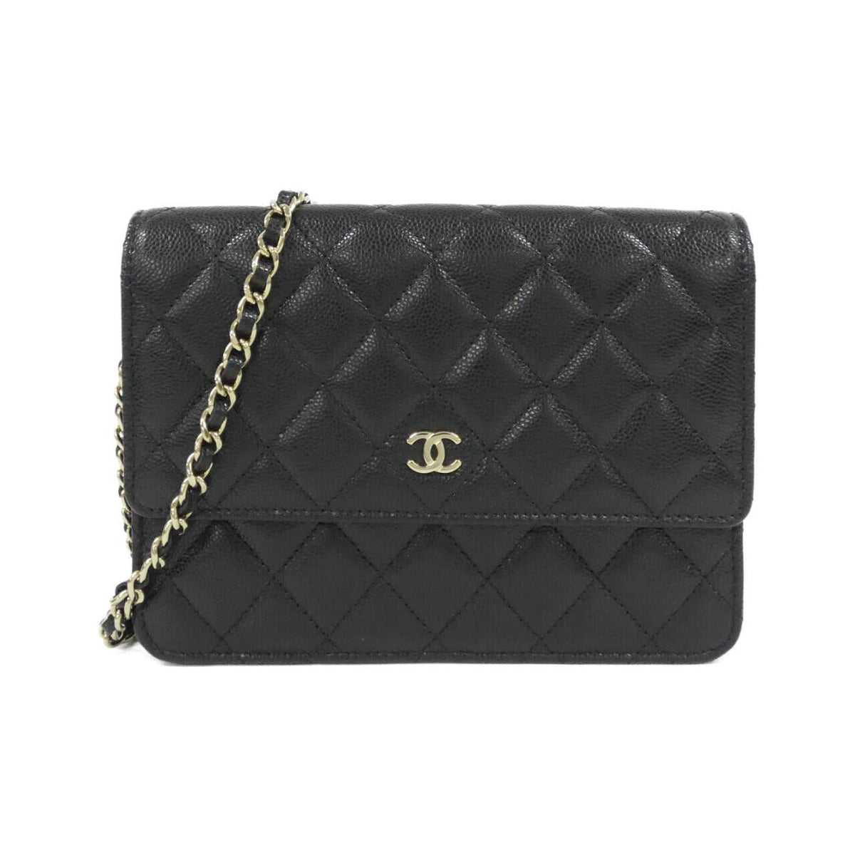Chanel Timeless Classic Line Caviar Skin Clutch
