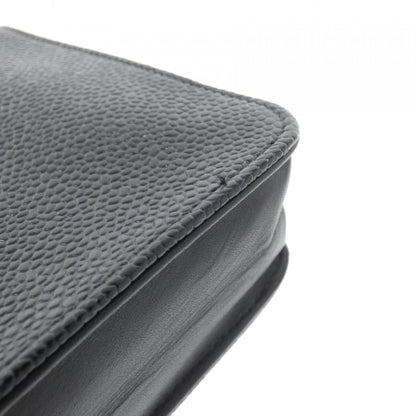 Chanel Timeless CC Line Caviar Skin Chain Wallet