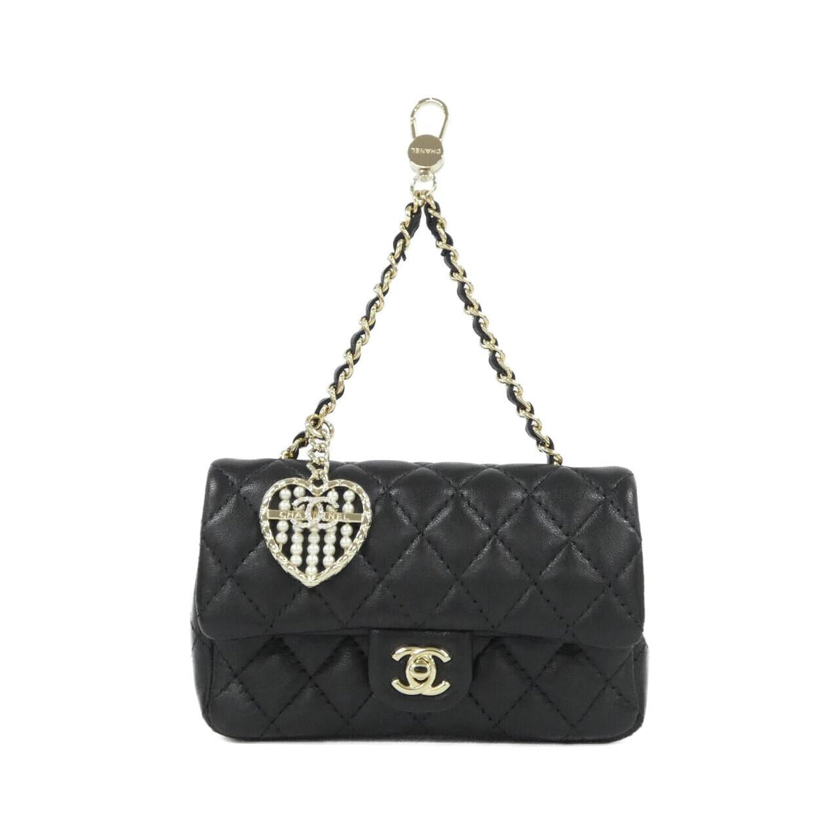 Chanel AP4760 Lambskin Key Holder