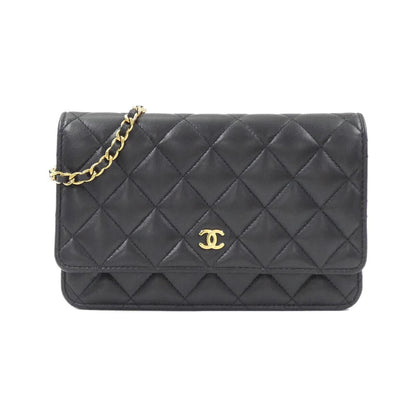 Chanel Timeless Classic Line Lambskin Chain Wallet