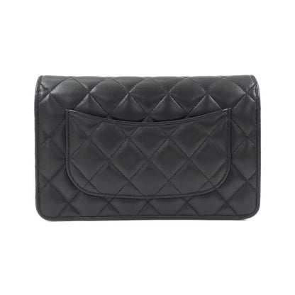 Chanel Timeless Classic Line Lambskin Chain Wallet