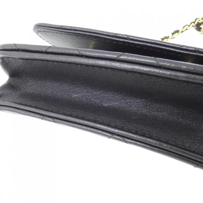 Chanel Timeless Classic Line Lambskin Chain Wallet
