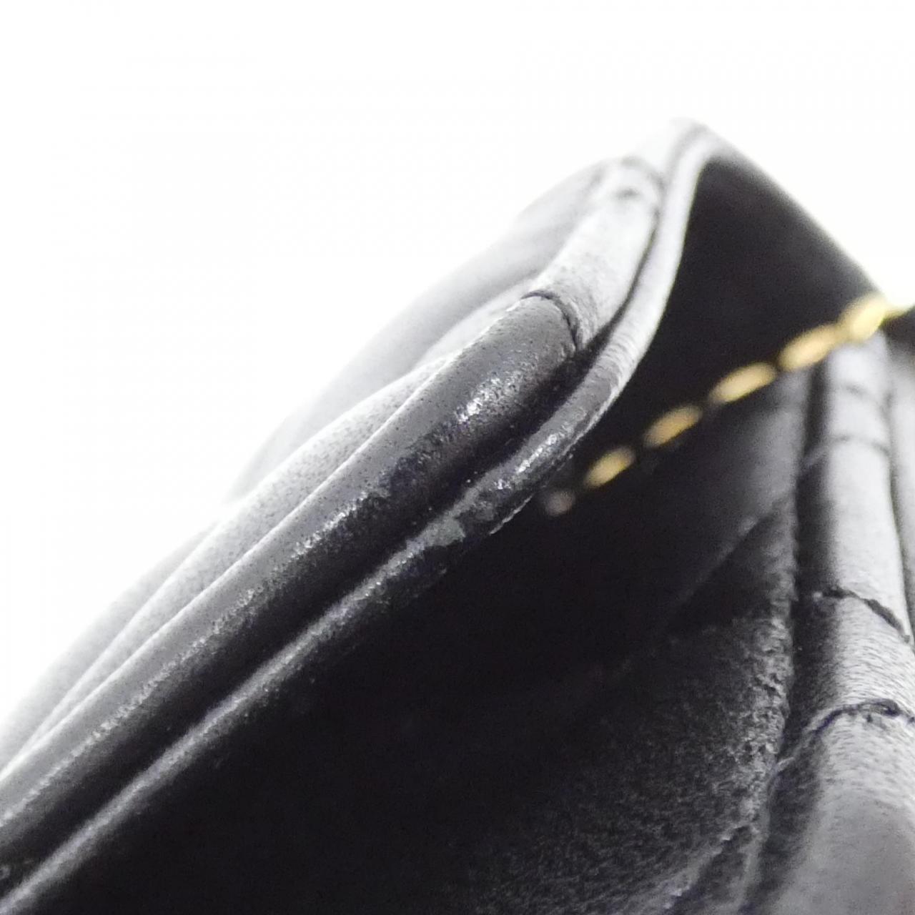 Chanel Timeless Classic Line Lambskin Chain Wallet
