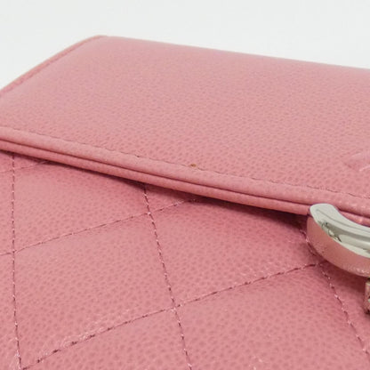 Chanel 2つ折り Long Wallet Caviar Skin Long Wallet
