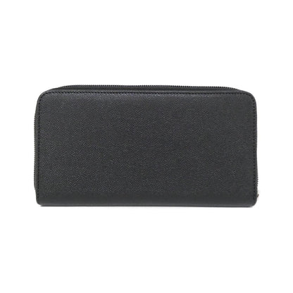 Chanel Coco Button Caviar Skin Long Wallet