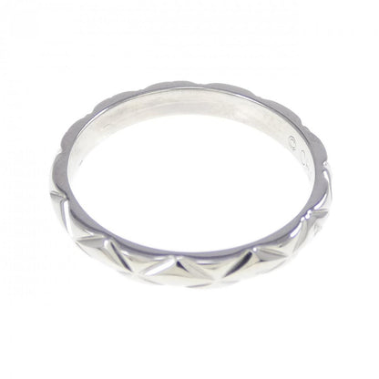 Chanel Matelassé Platinum Diamond Ring