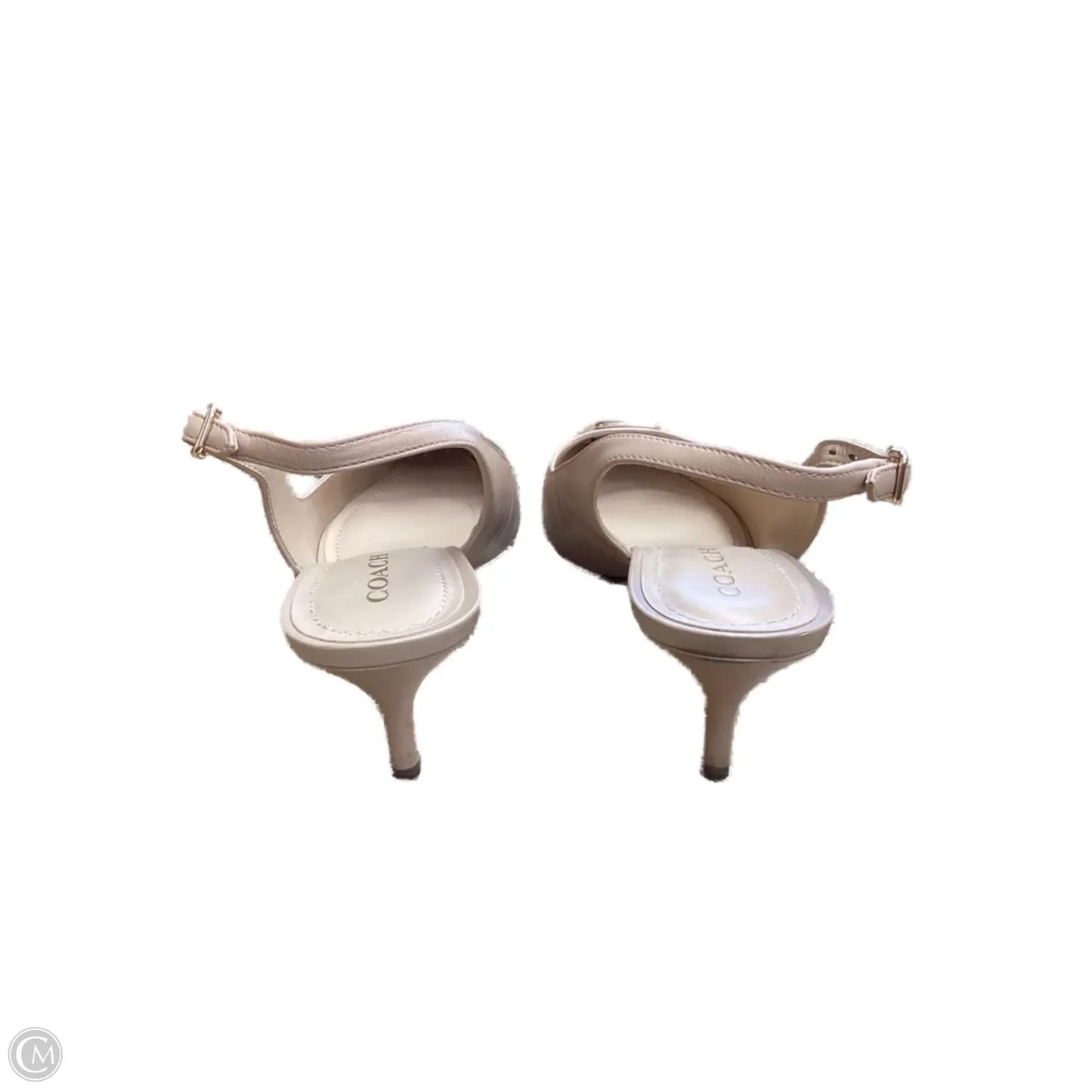 Shoes Designer By Coach In Tan, Size: 10