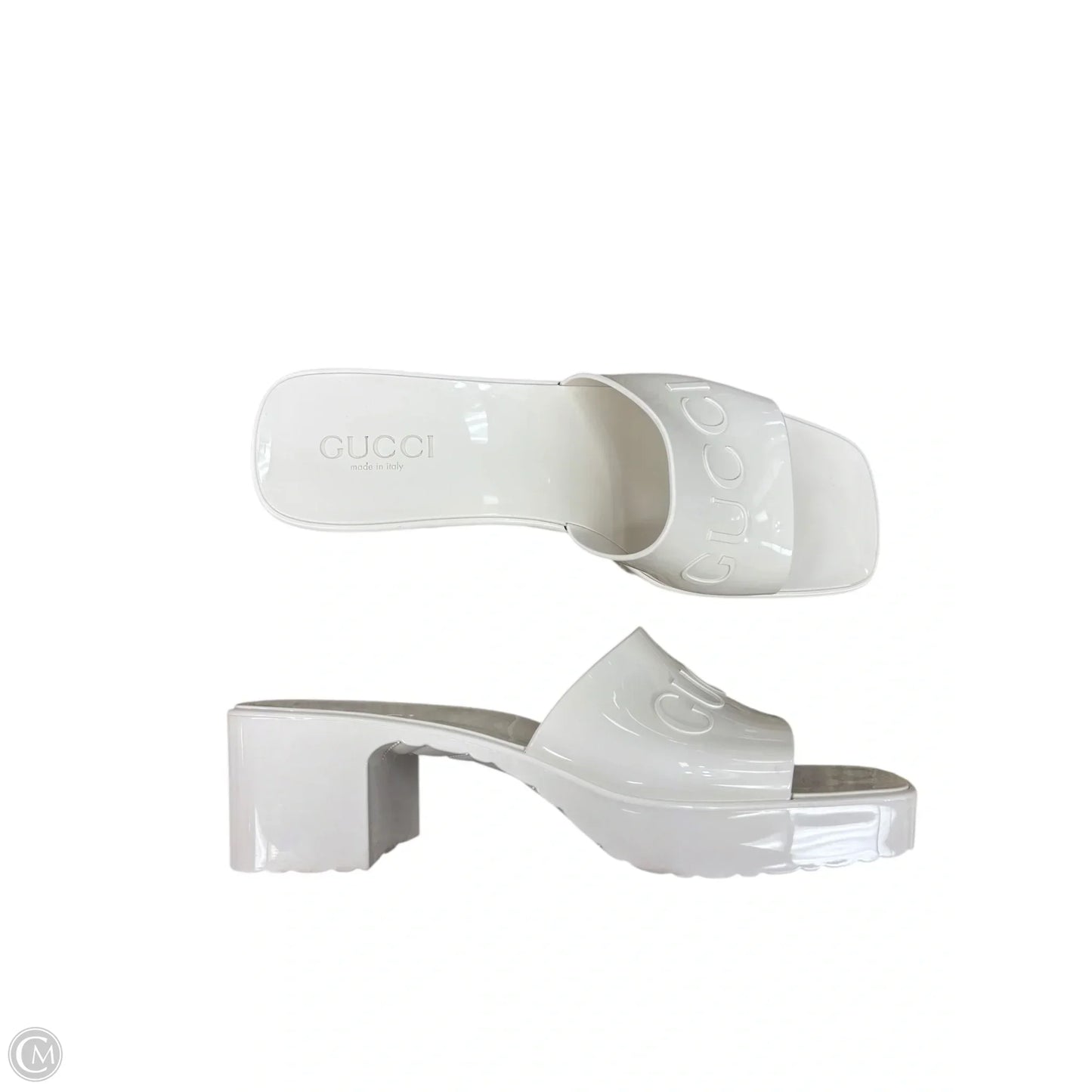 Shoes Luxury Designer By Gucci In White