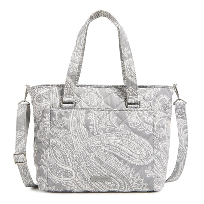 Multi-Strap Shoulder Bag-Cloud Gray Paisley-Image 1-Vera Bradley