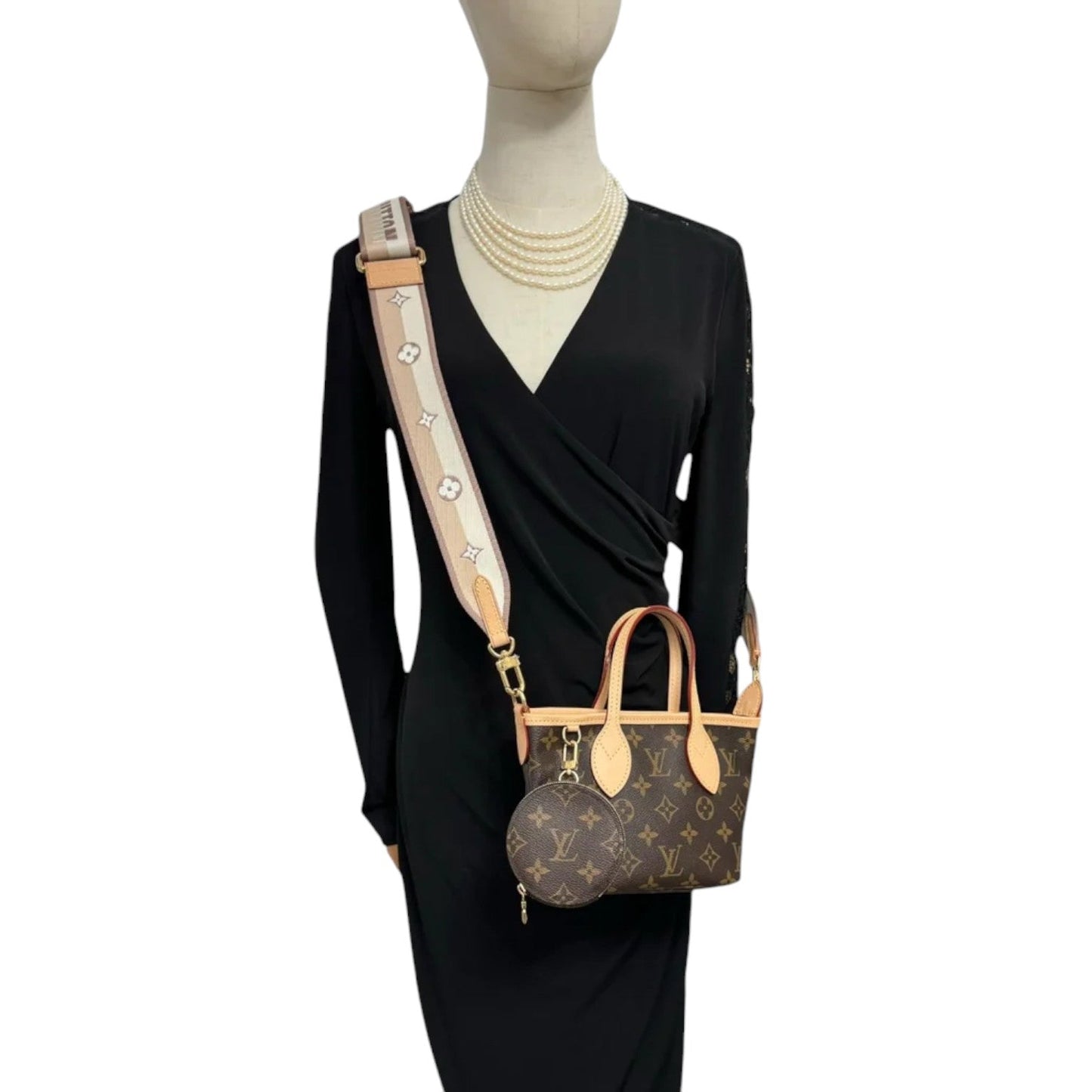 Louis-Vuitton Neverfull BB Monogram Brown GHW