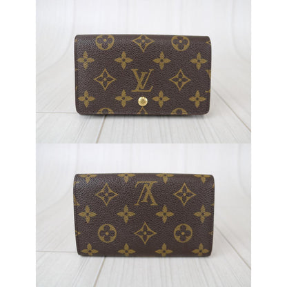 Rank A ｜    LV Monogram Porto Monevier Tresor Wallet    ｜081702