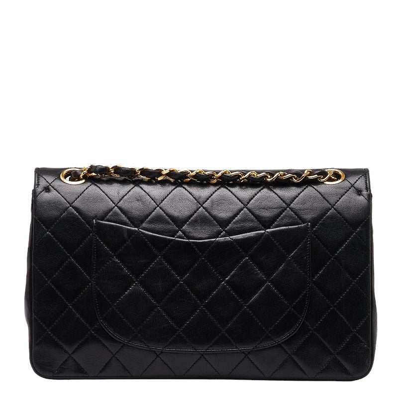 Chanel MATRASSES 25 COCOMARK CHAIN SHOLDER Bag BLACK Lambskinkin LADY Chanel
