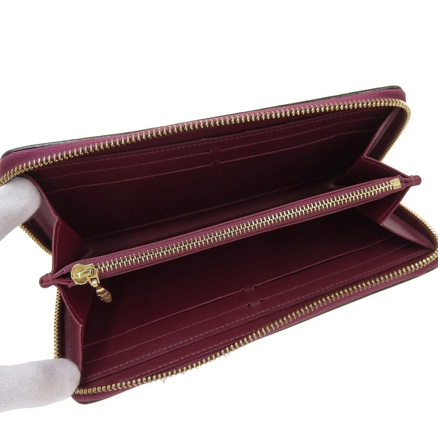Louis Vuitton Monogram Vernis  Monogram Vernis Long Wallet (Bi-Fold)