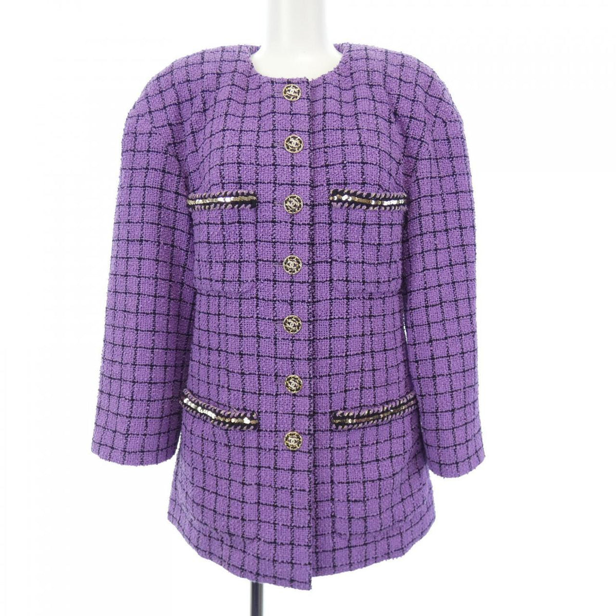 Chanel P72569V64324 Collarless Jacket Jacket