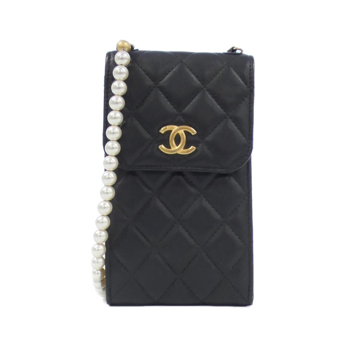 Chanel AP2187 Lambskin Phone Case