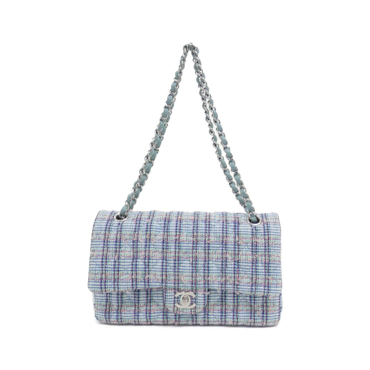Chanel 1112 Tweed Shoulder Bag