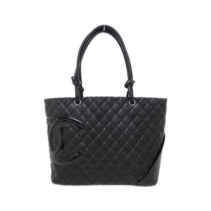 Chanel Cambon Line Calfskin Patent Leather Bag
