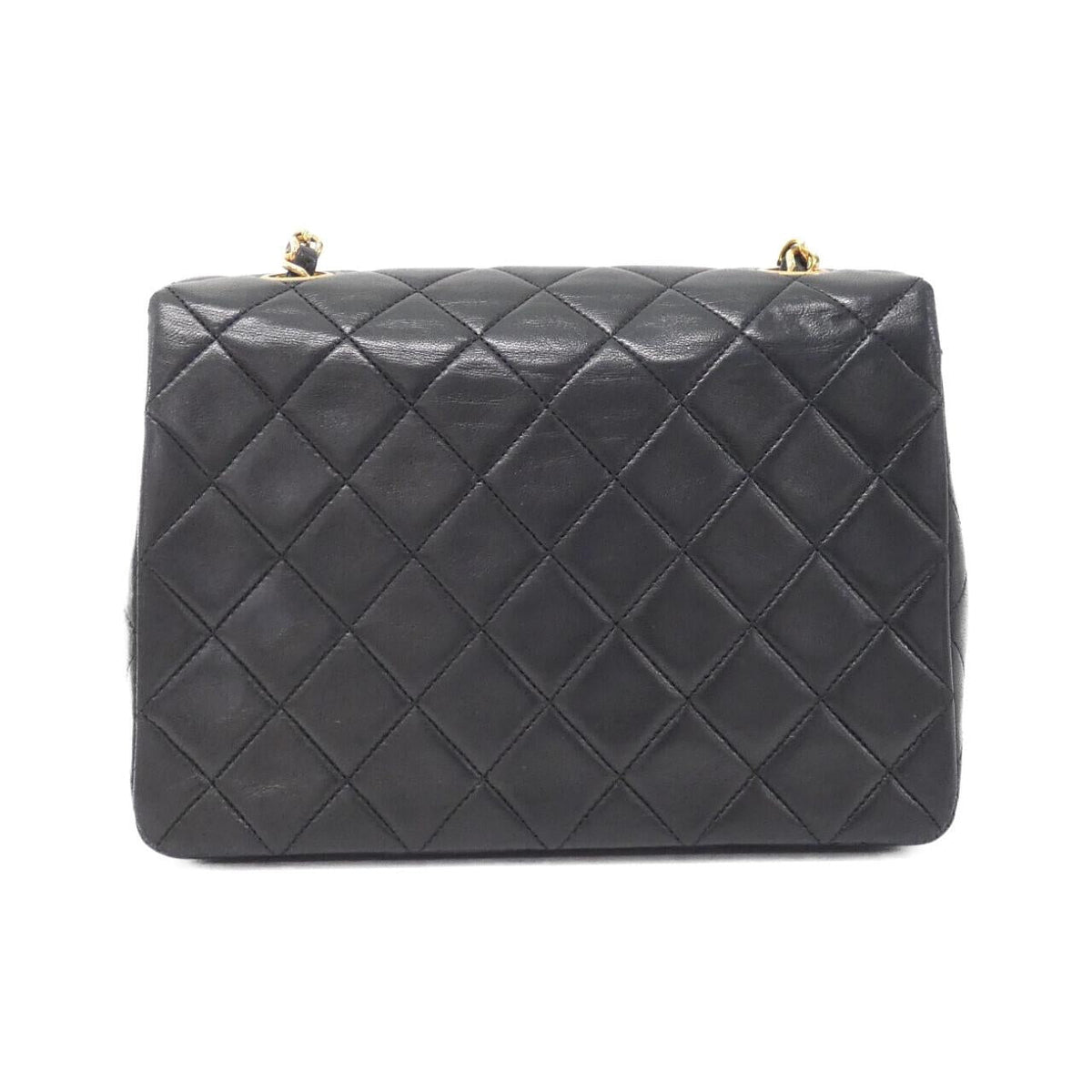 Chanel 01163 Lambskin Shoulder Bag